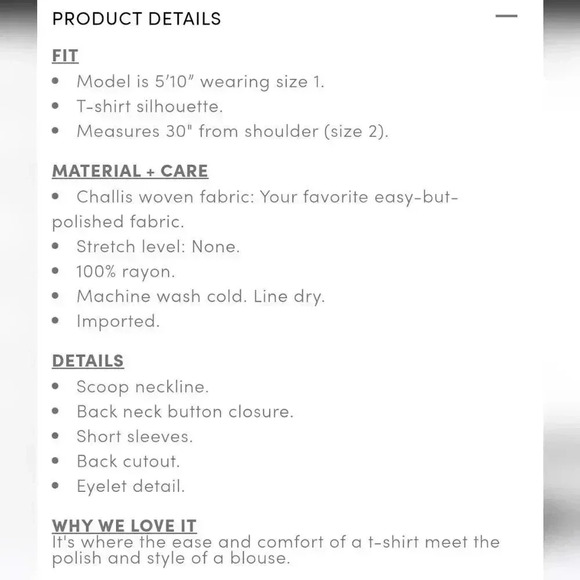 Torrid Abbey Challis Eyelit Back Cutout Top  Summer Peach Lightweight 2X - Picture 4 of 10